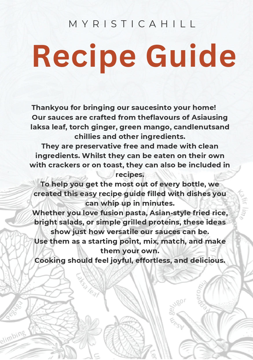 Myristica Hill Recipe Book
